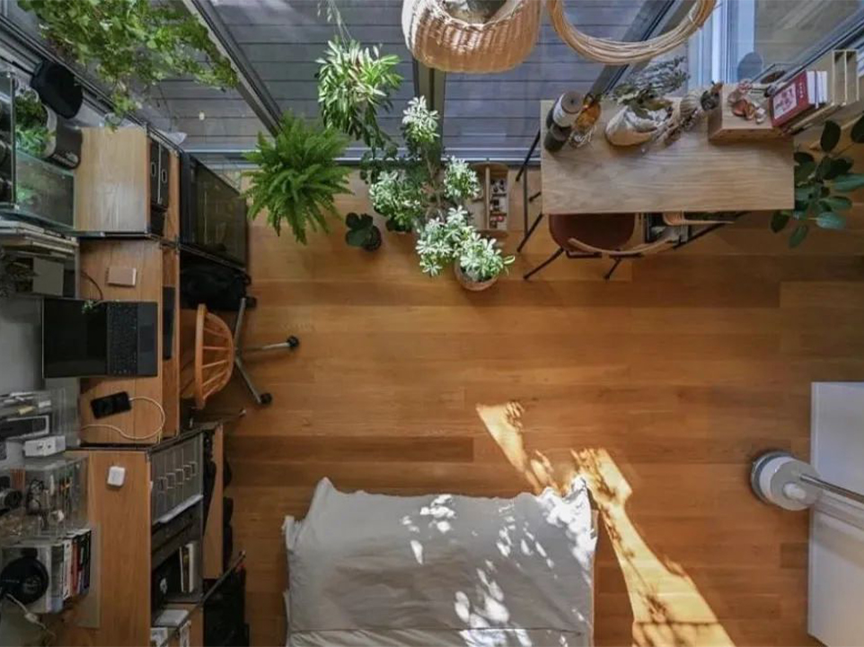 長沙實木地板打造的綠野仙蹤小屋